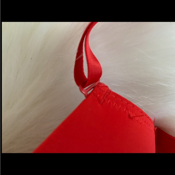 MaMia Women’s Padded Pushup Underwire Red Bra NWOT Size 34C - Picture 3 of 7